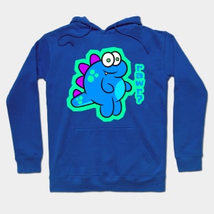 Blue Dinosaur Rawr Hoodie